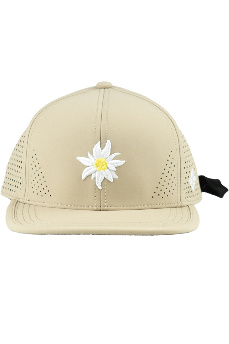 Unisex Cap mit Edelwei-Design und Sportfunktion sand Bild 2