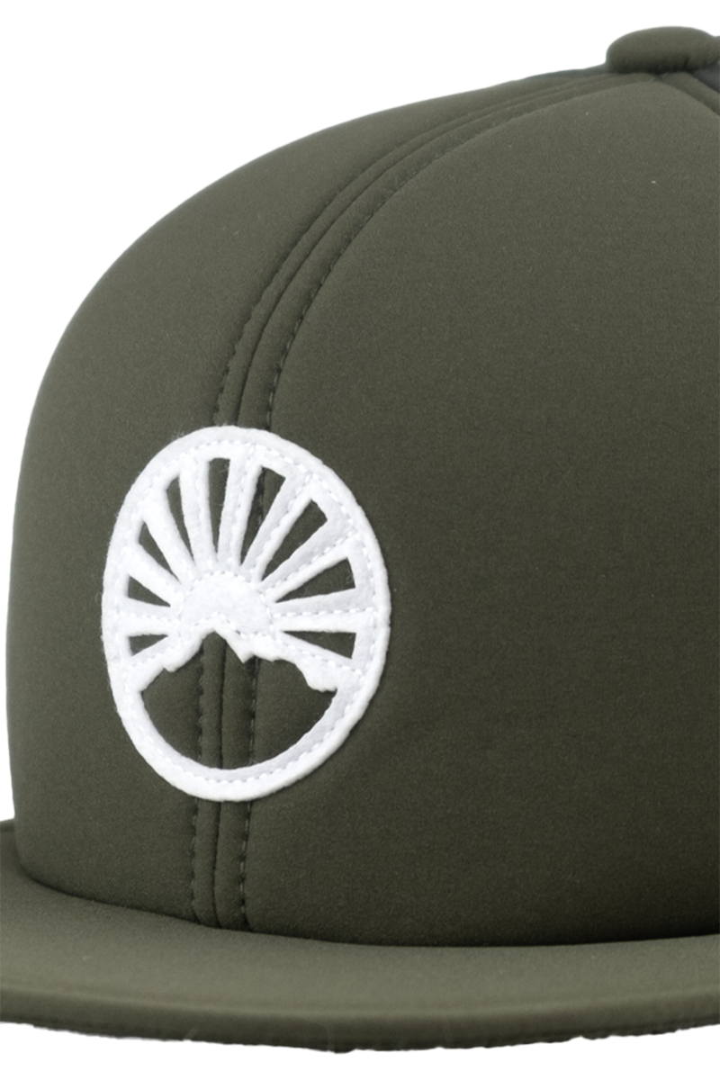 Unisex Cap mit Gipfelstrmer-Design und Quetschfunktion dunkelbraun Bild 2