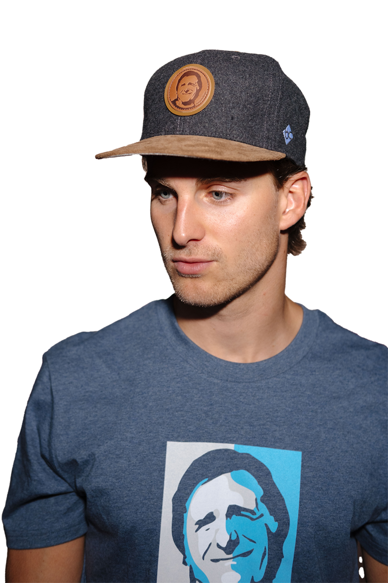 Unisex Cap aus Wollmix mit Monaco-Design dunkelgrau Bild 2