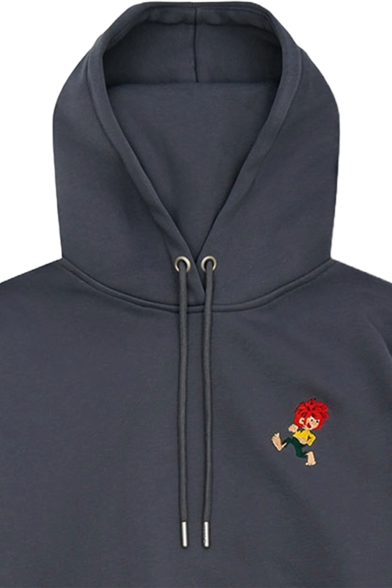 Herren Hoodie Pumuckl 'Grantig by nature' graublau Bild 2