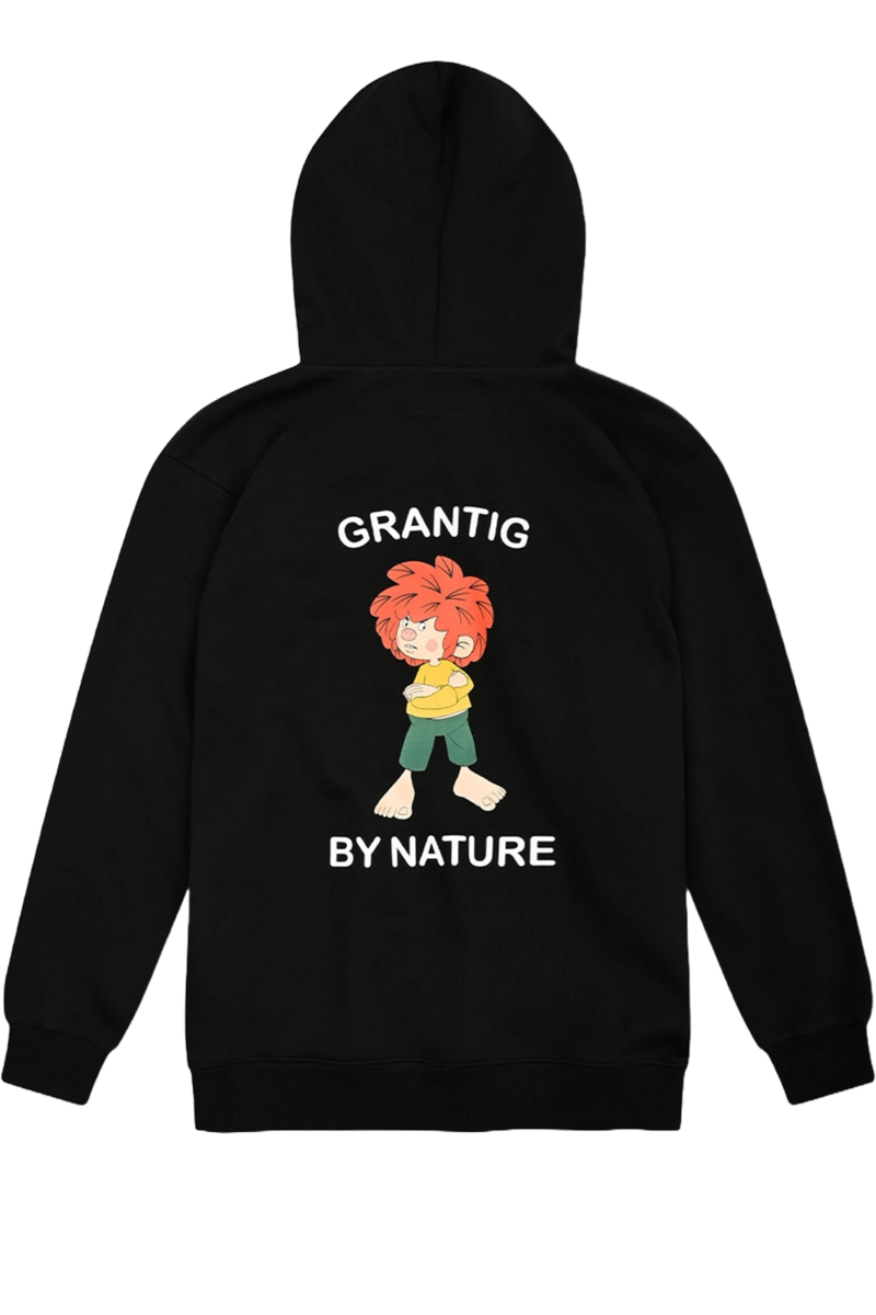 Herren Hoodie Pumuckl 'Grantig by nature' schwarz Bild 2