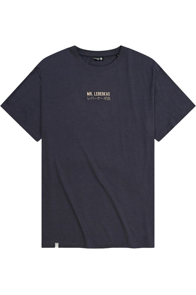Herren T-Shirt 'Mr. Leberkas' anthrazit