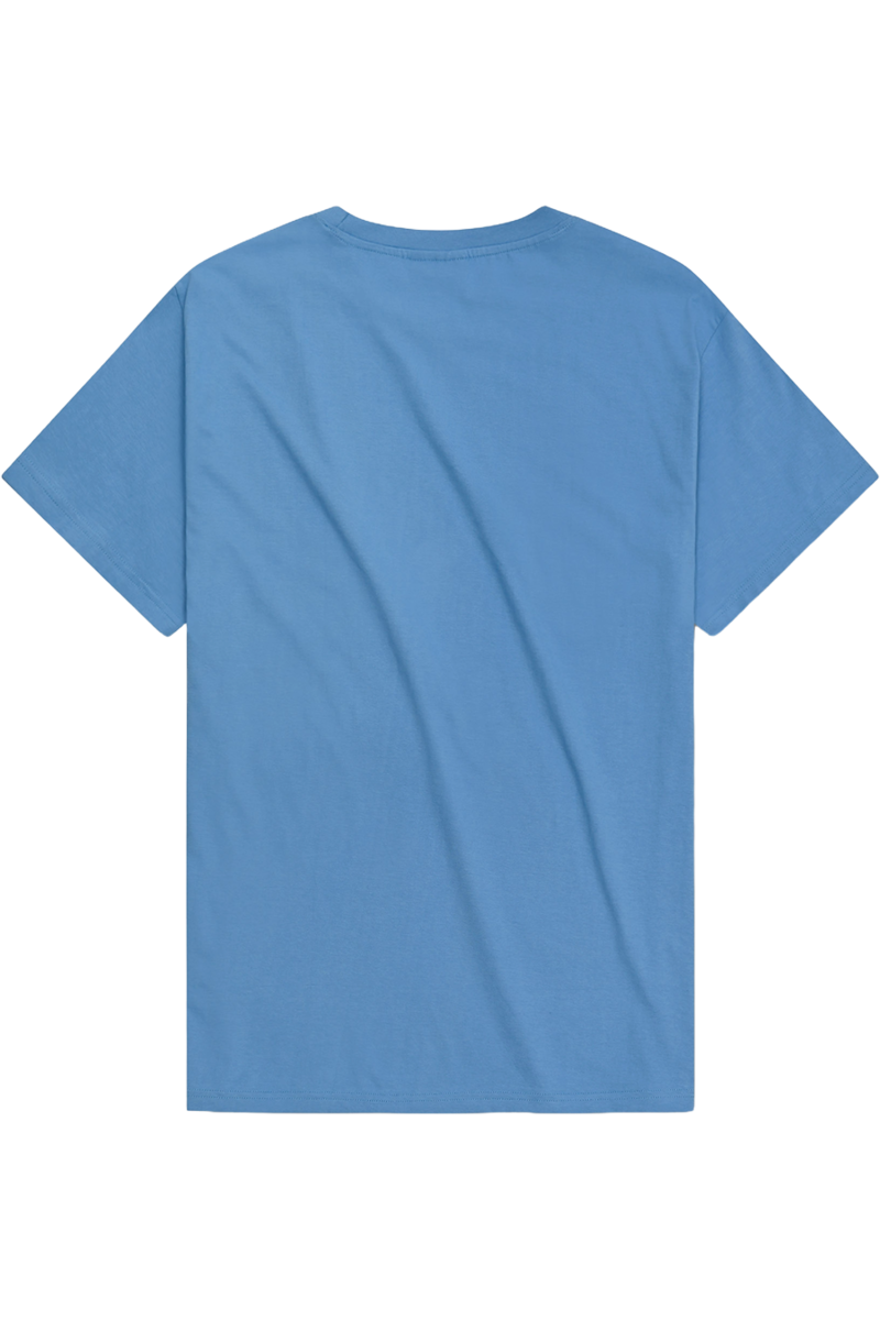 Herren T-Shirt mit Druck 'Peanuts Radln' blau Bild 2