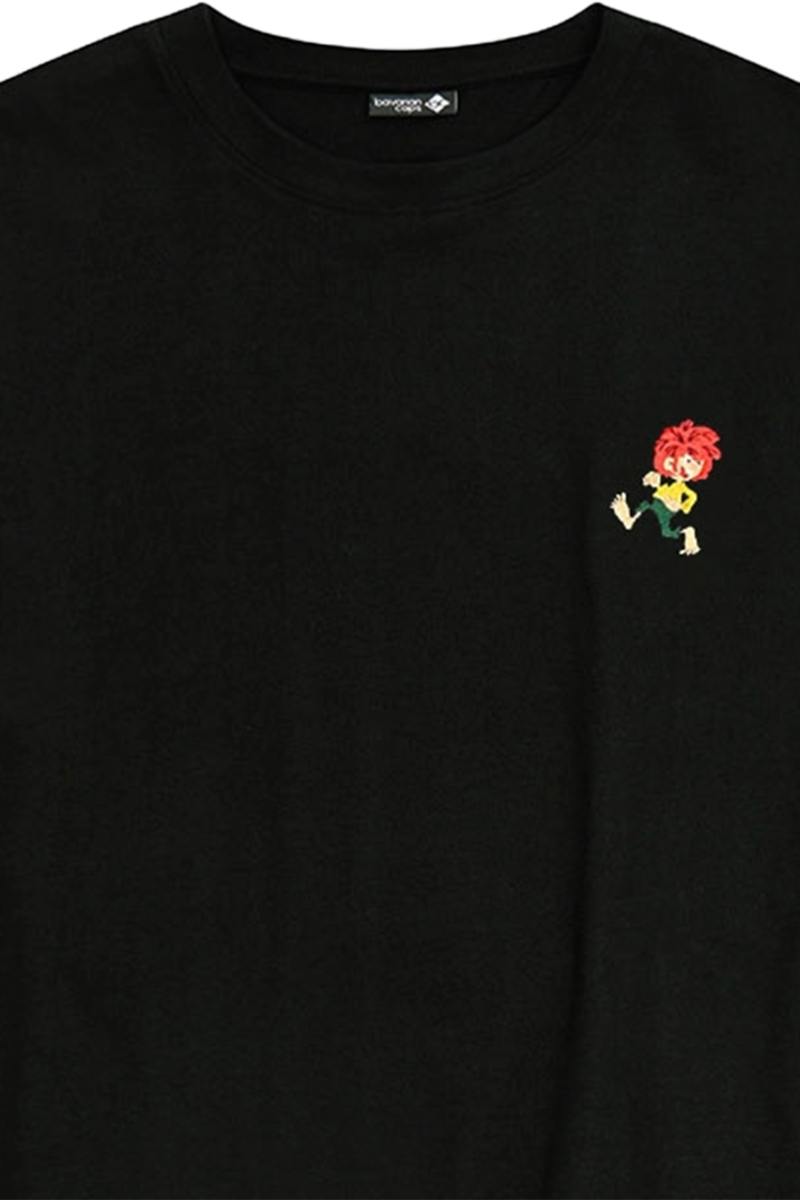 T-Shirt mit Pumuckl 'Grantig by nature' schwarz Bild 2