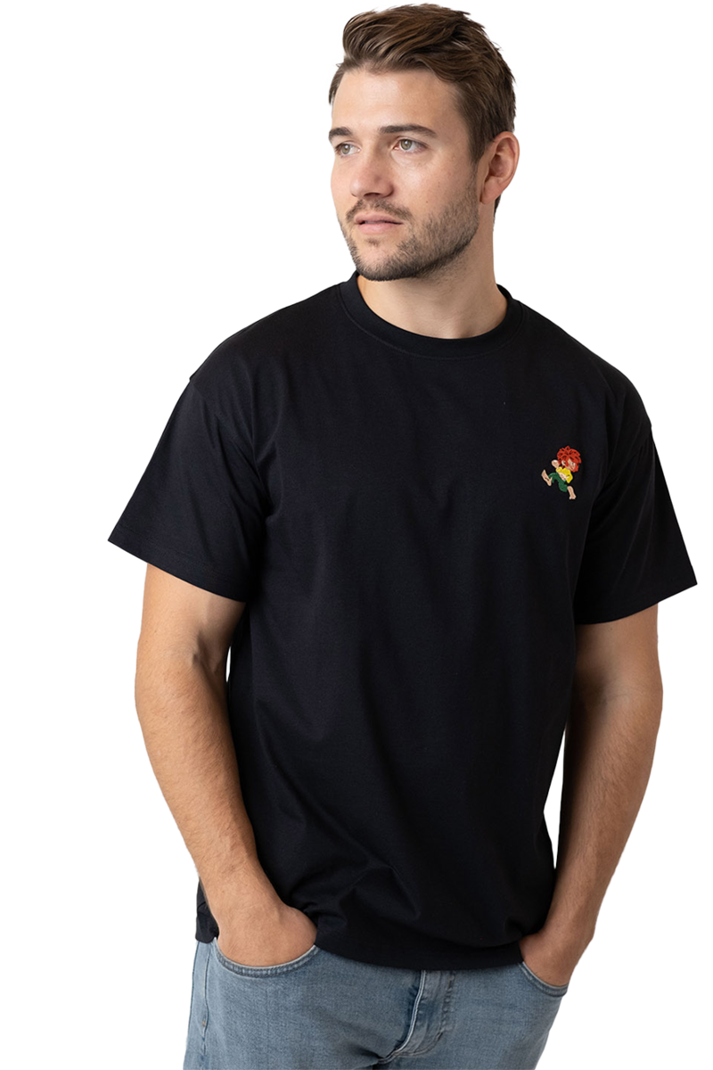 T-Shirt mit Pumuckl 'Grantig by nature' schwarz Bild 2