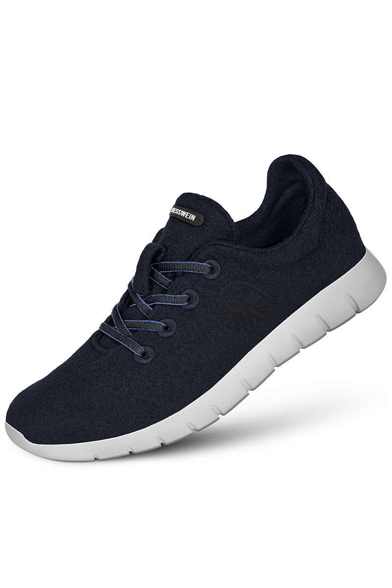 Sneaker Merino Runners Men dunkelblau Bild 2