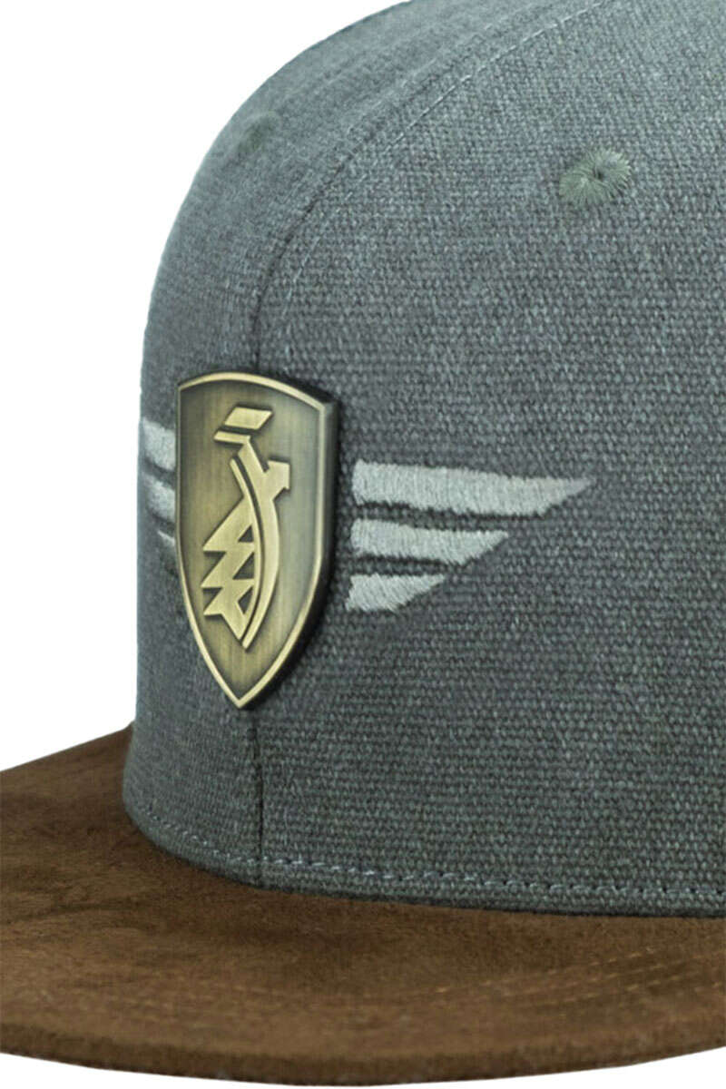 Snapback Cap ZNDAPP grau braun Bild 2