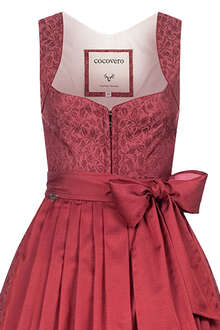 Midi Dirndl Hakenverschluss Floral Rouge