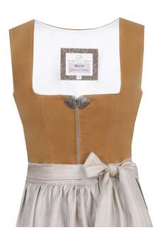 Midi-Dirndl taupe