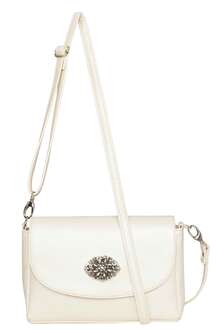 Dirndl Trachten Umhnge-Handtasche creme