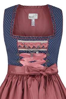 Minidirndl blau pflaume