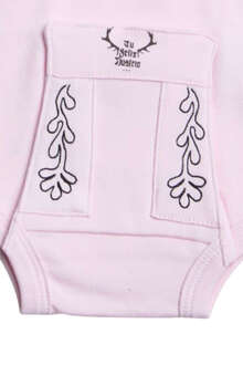 Babybody rosa 'Dirndl'