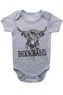 Babybody 'Dickschdel' grau