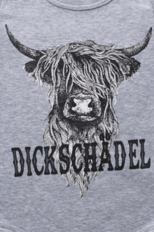 Babybody 'Dickschdel' grau