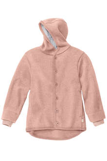 BABY Walk-Jacke Bio-Schurwolle GOTS rose