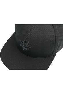 Sport Snapback Cap mit Edelweisslogo all black