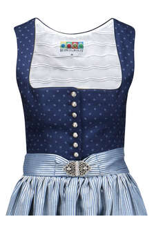 Dirndl lang marine