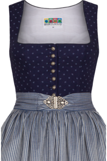 Dirndl lang marine