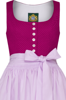 Baumwolldirndl lang beere