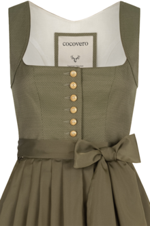 Midi-Dirndl mit Plisseerock dandelion