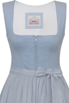 Midi-Dirndl mit Cord babyblau