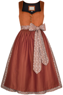Midi-Samtdirndl