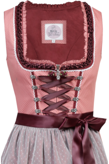 Mini-Dirndl mit Rschen hagebutte
