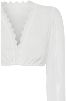 Dirndlbluse 3/4-Arm ecru