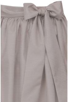 Dirndlschrze Midilnge 70 cm taupe
