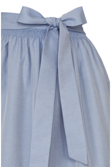 Dirndlschrze 80cm hellblau
