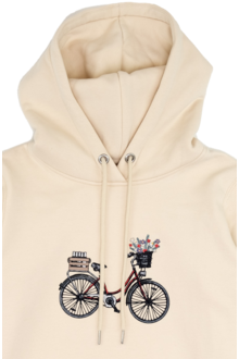 Damen Pullover 'Expresslieferdienst' beige