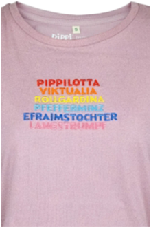 Damen T-Shirt 'Pipilotta Viktualia' ros