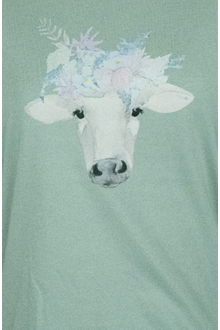 Damen T-Shirt 'Almantrieb' mintgrn