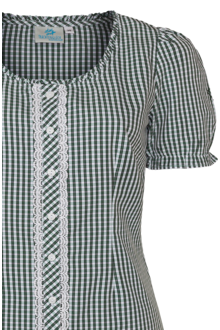 Trachten Miederbluse grn