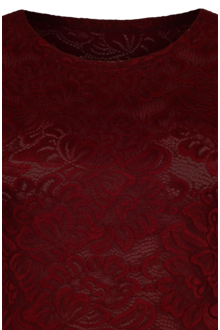 Damen Trachtenshirt aus Spitze beere