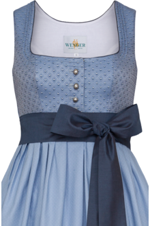 Umstandsdirndl hellblau