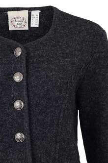 Damen Walk-Jacke anthrazit