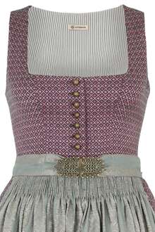 Midi Dirndl rosa grn entenei