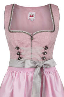 Dirndl midi Pastellfarben rosa
