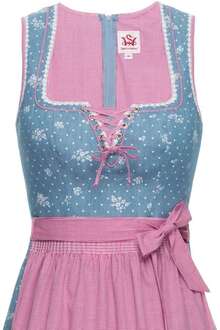 Dirndl kurz blau beere