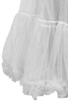 Petticoat Dirndl wei 65cm