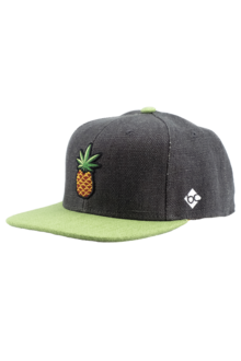 Herren Snapback Cap Cananas aus Hanf dunkelgrau Trachten Caps Mutzen Trachten Accessoires fur echte Manner Herren Trachten Werner