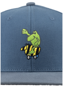 Janosch-Cap 'Tigerententaxi' Snapback blau