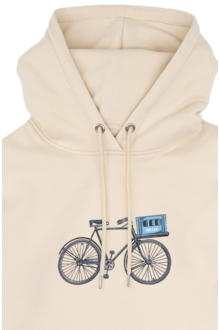 Herren Pullover 'Expresslieferdienst' beige