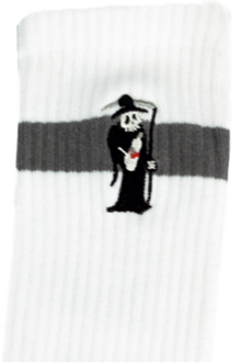 Herren Sportsocken 'Boandlkramer' wei grau