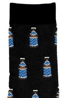 Herren Socken Bayrisch-Hell schwarz