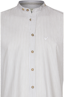 Herren Trachtenhemd Modern-Fit Streifen grn