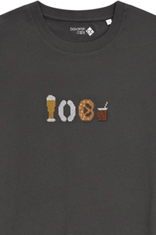 Herren T-Shirt 'Weiwurstfrhstck' anthrazit