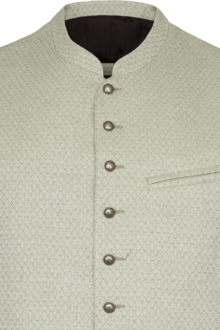 Herren Trachtenweste Slim-Fit oliv