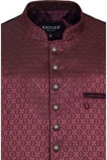 Herren Trachtenweste bordeaux